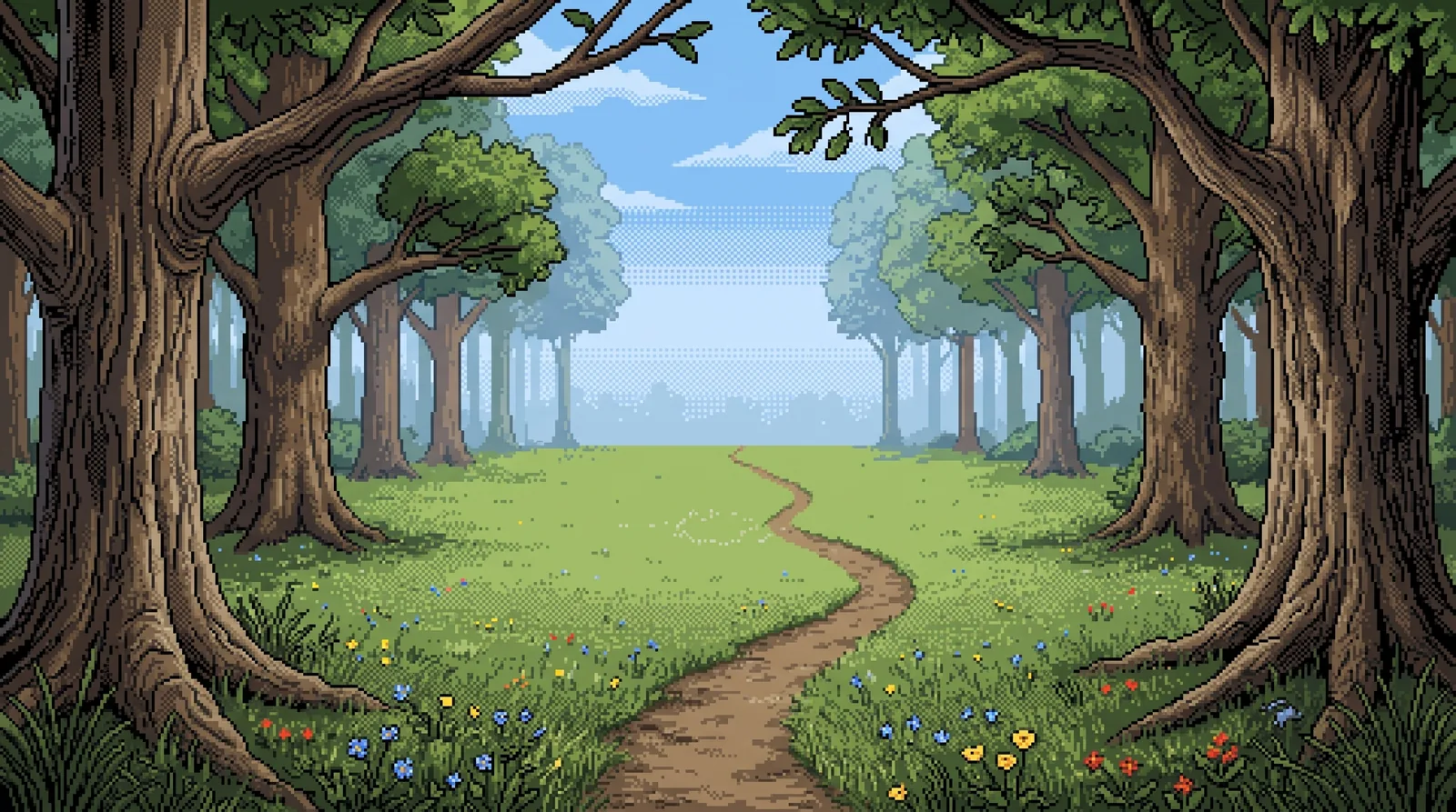 Pixel art minta